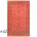 World Menagerie One-of-a-Kind Mcgregor Overdyed Color Reform Hand-Knotted Wool Pink Area Rug AFRU2686